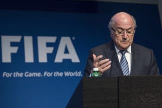 El presidente de la FIFA, Joseph Blatter.