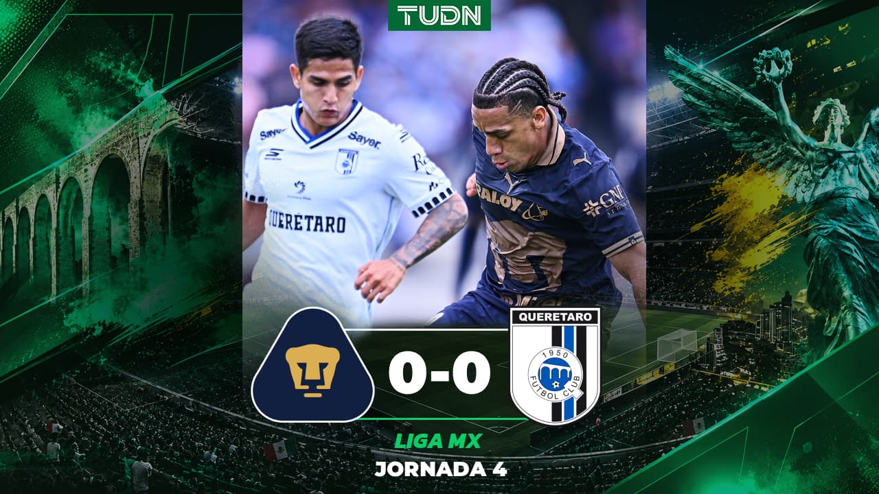 Resumen | Pumas vs. Querétaro: Empate sin goles en CU