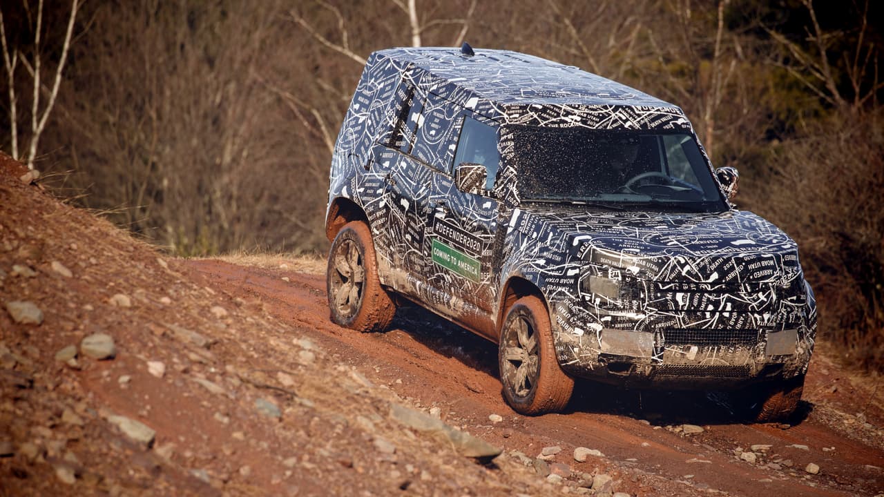 La Land Rover Defender 2020 será la primera Defender
<b>totalmente nueva</b> en 73 años.