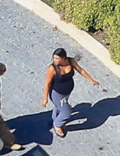 En uno de estos espacios Kim y Kanye aprovecharon para mandar a construir el nuevo regalo.