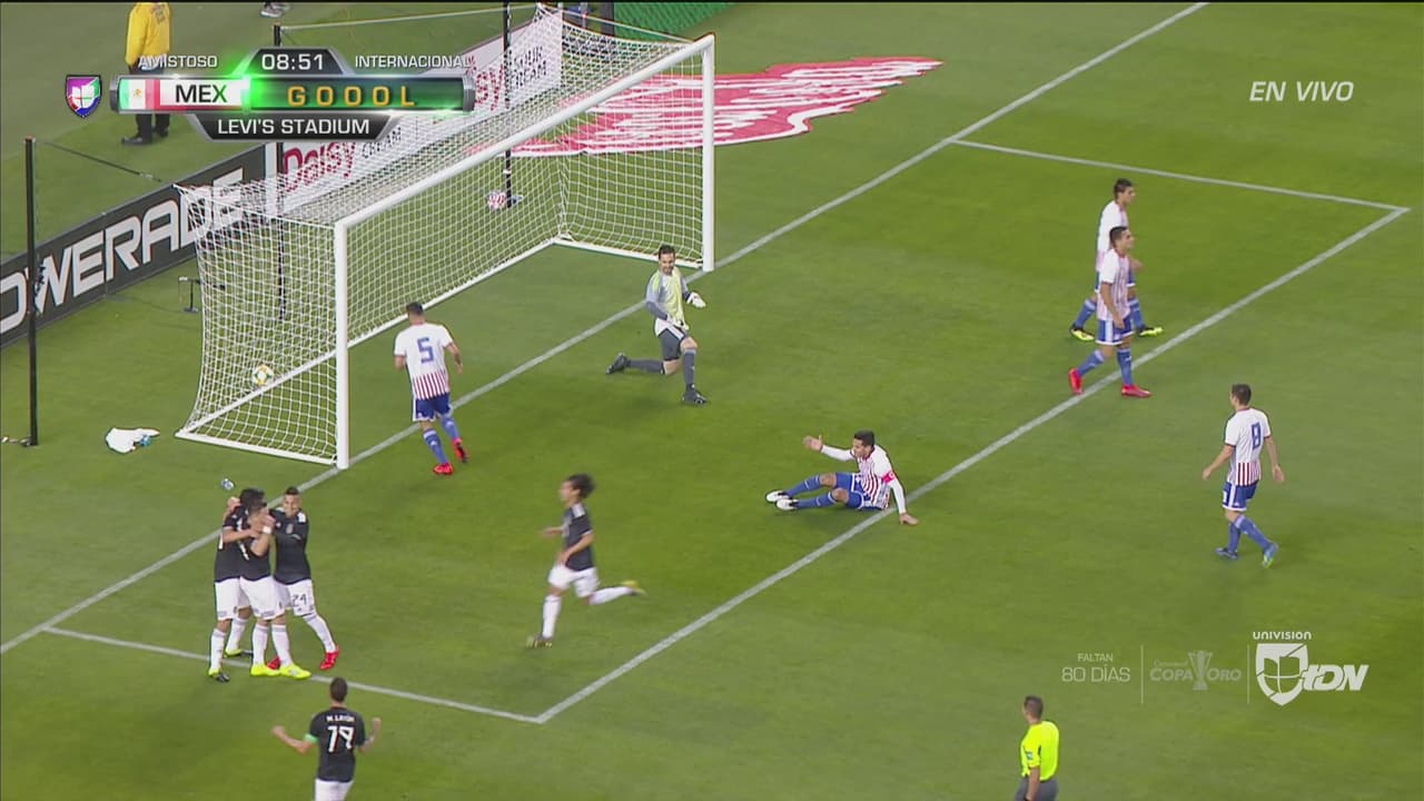 Autogol de Paraguay y el Tri muy rápido mete el 2-0