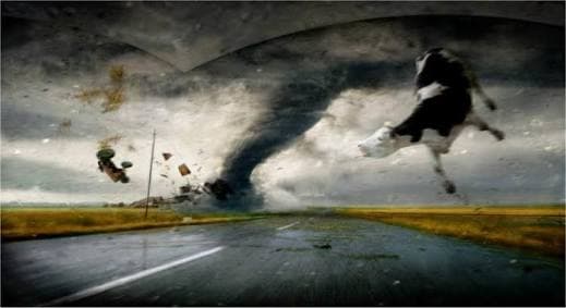 'Twister' cuenta la verdadera historia de los "cazadores de tornados" y fue la primera película en la historia en ser lanzada en formato DVD en 1997.