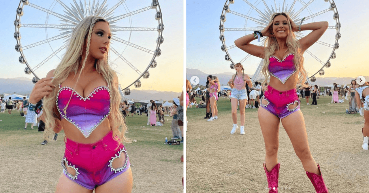 Los looks de Lele Pons en Coachella 2023