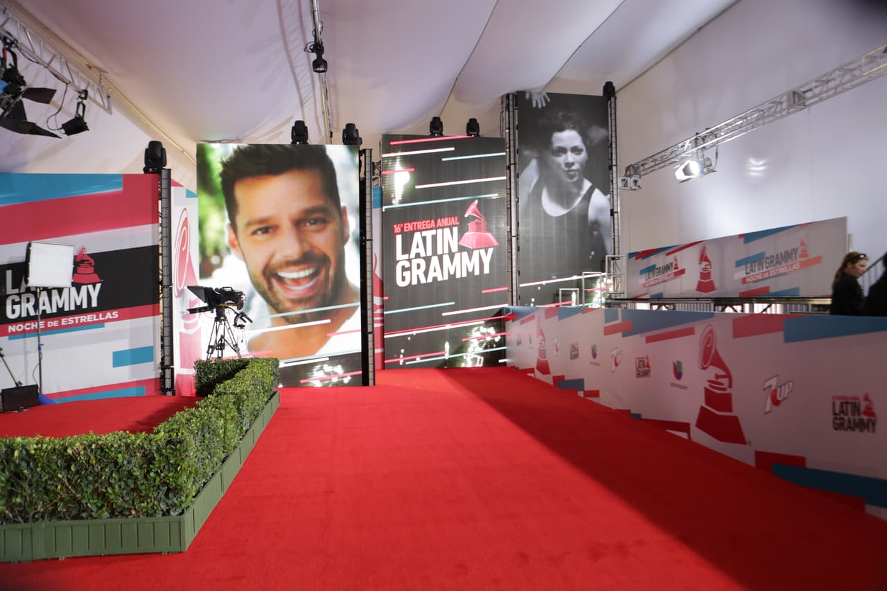 Este año el 'carpet' fue rojo, súper elegante y radiante.