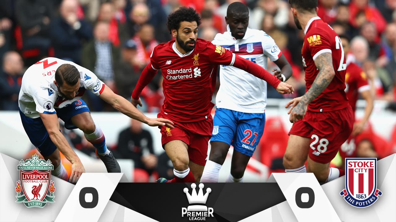 El Liverpool, con la mente en Roma, empata sin goles ante el Stoke