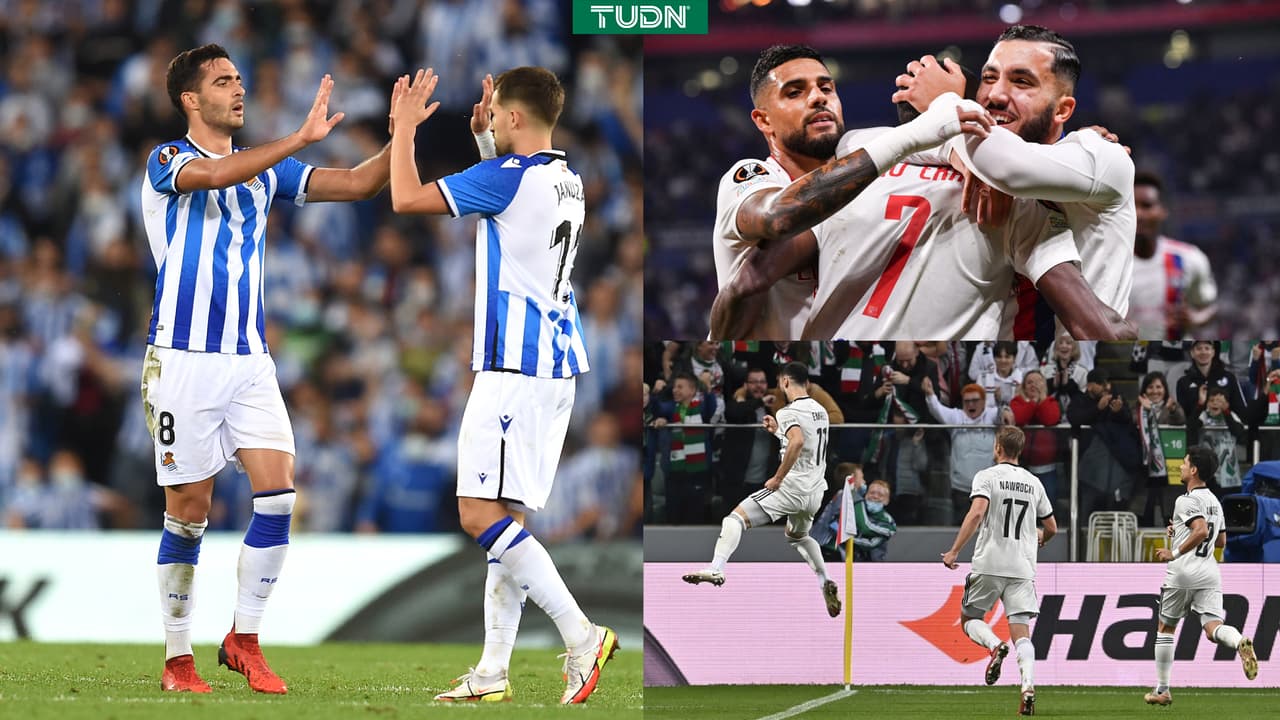 Real Sociedad y Mónaco dividen puntos; el PSV y Legia ganaron