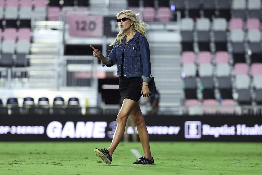 Ivanka Trump va al estadio para ver jugar a Messi