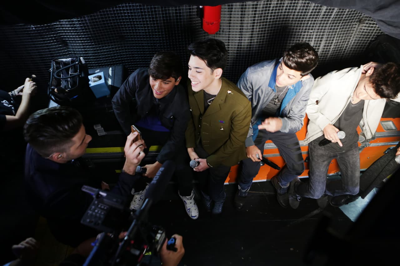 Estas caras hablan por sí solas. En la primera gala en vivo de La Banda se vivieron momentos que nos dejaron boquiabiertos y hasta lagrimitas nos sacaron. Así lo vivieron los chicos.