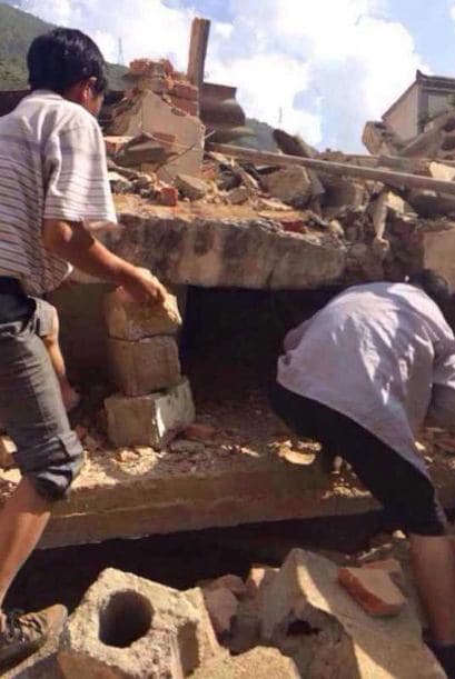 La zona afectada por el sismo es al parecer un aérea alejada y exclusivamente agrícola.