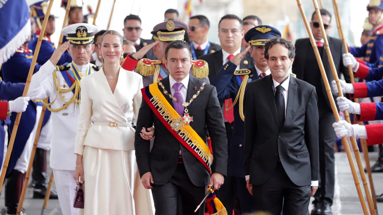 Juramentación de Daniel Noboa: los retos y prioridades del presidente de Ecuador