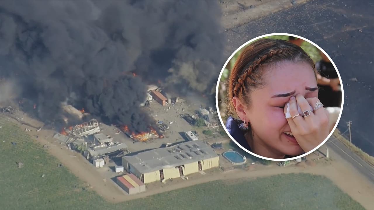 “No quiero pensar que están muertos”: Familia latina busca a tres hermanos tras explosión en Esparto