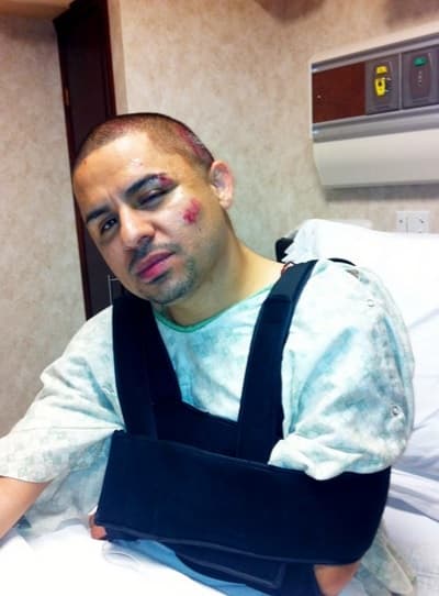 En sus redes sociales, Larry subió algunas fotos y expresó: "La neta estoy mal".