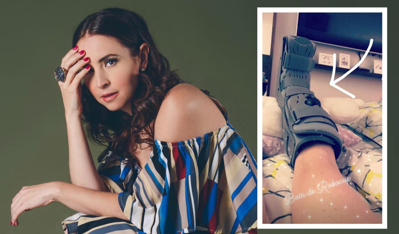 En exclusiva: Andrea Torre revela cómo fue el accidente que la dejará fuera de circulación por 6 semanas 