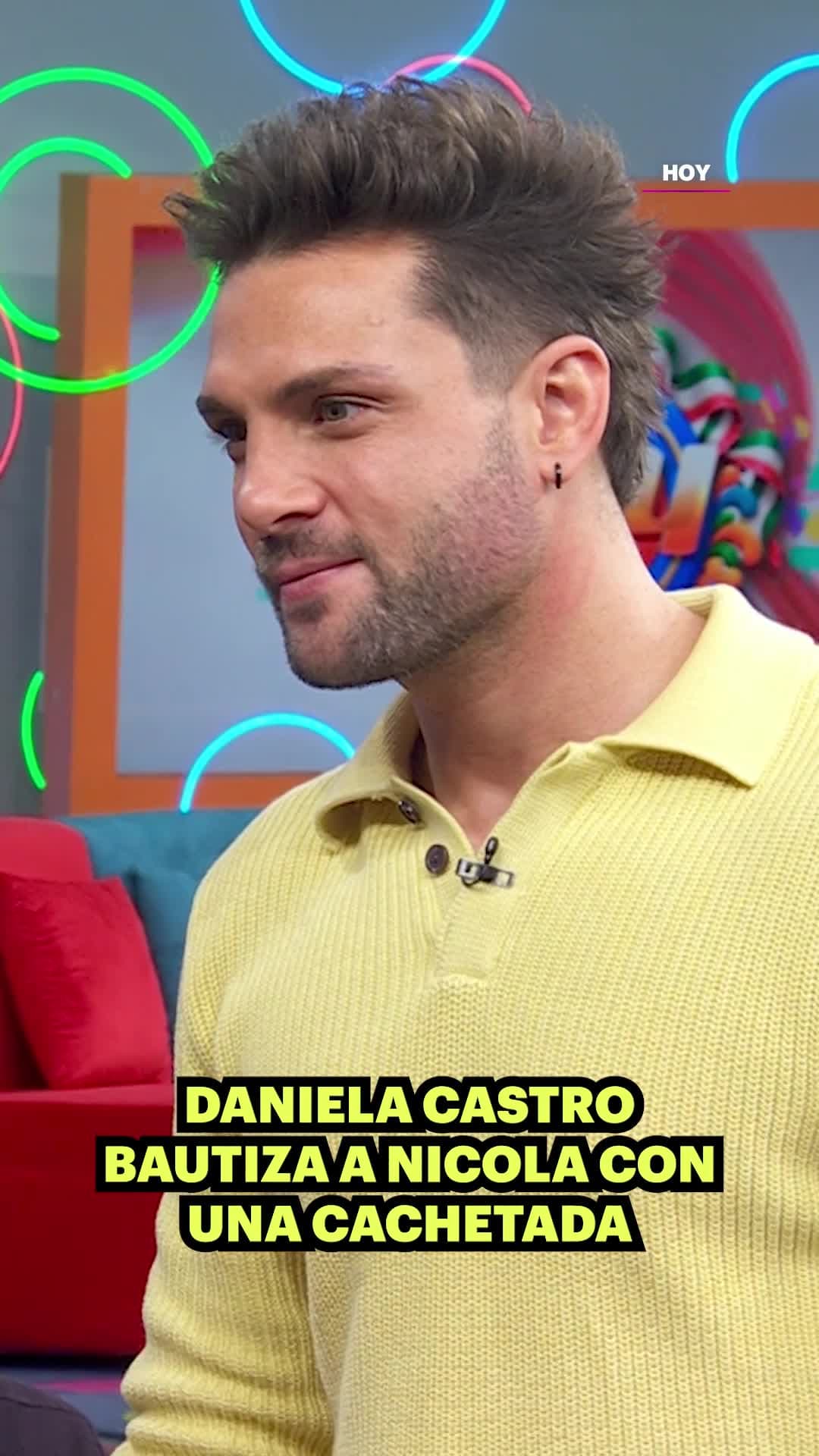 #DanielaCastro le dio tremendo cachetadón a #NicolaPorcella