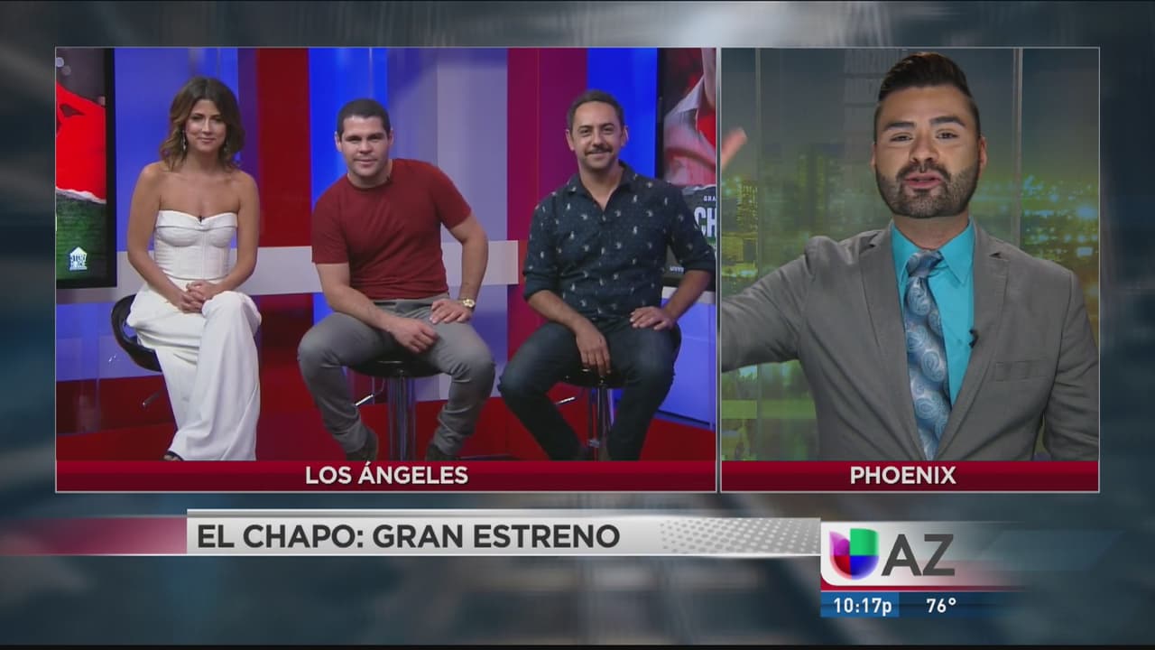 Entrevista a los protagonistas de El Chapo, a pocos días de su gran estreno