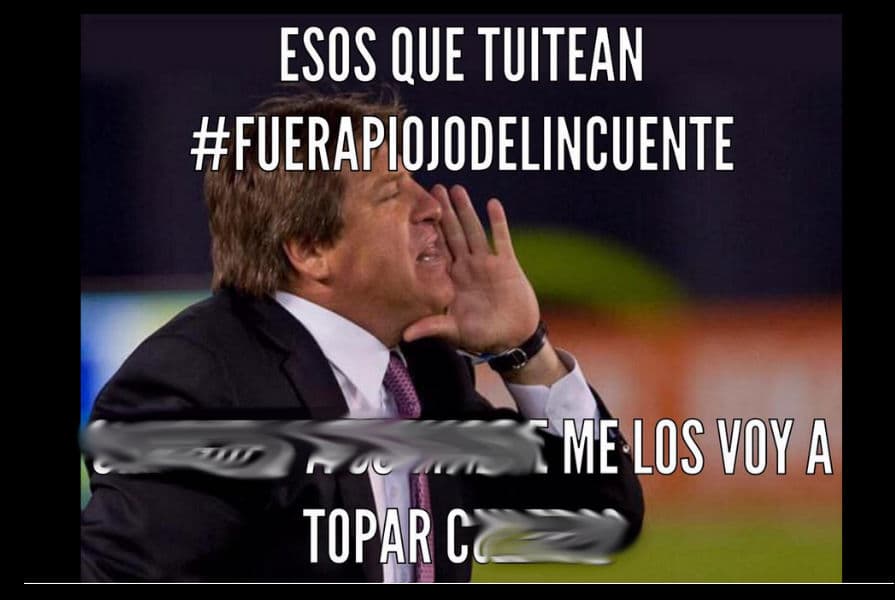 Memes agresión del 'Piojo' a periodista