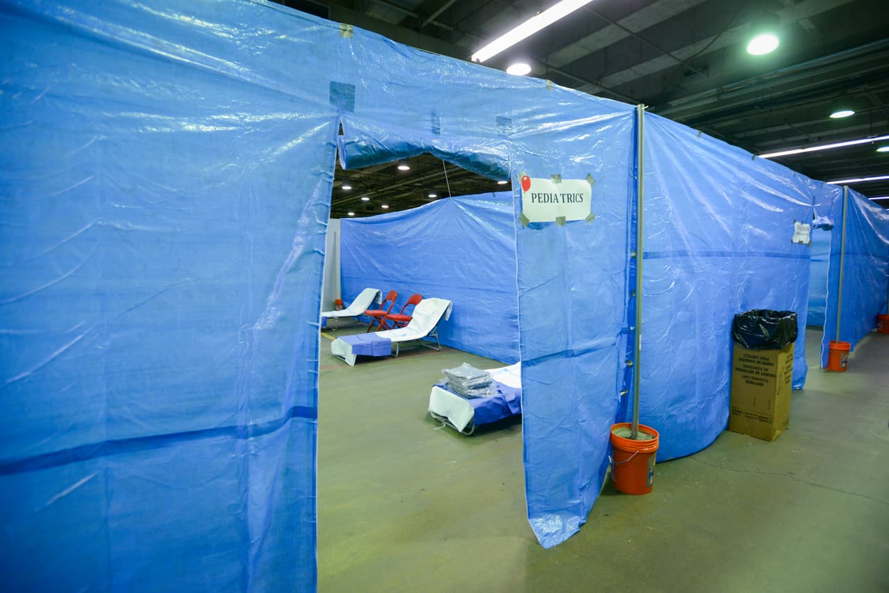 Media(D170829R): CHST has placed a Virtual Health clinic and will have CHST doctors onsite in a Pediatric Clinic at the Dallas Convention Center as evacuees and refugess from Hurrican Harvey begin to arrive.