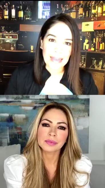 Nuestra conductora y Claudia Molina recordaron en una charla virtual el reto para ponerse en forma que marcaron juntas cuando Karla estaba próxima a los cuarenta.