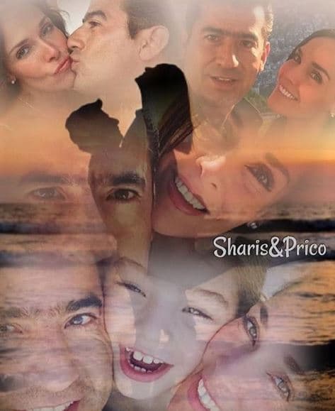 "Gracias por tomarse el tiempo de regalarme estos hermosos detalles. Los amo. Recuerdos. Días que alegran el alma.", escribió Sharis al pie de esta imagen.