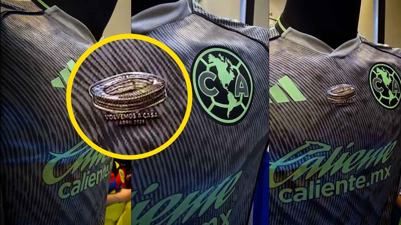 Tercera playera del América se puede personalizar con parche del regreso al Estadio Banorte