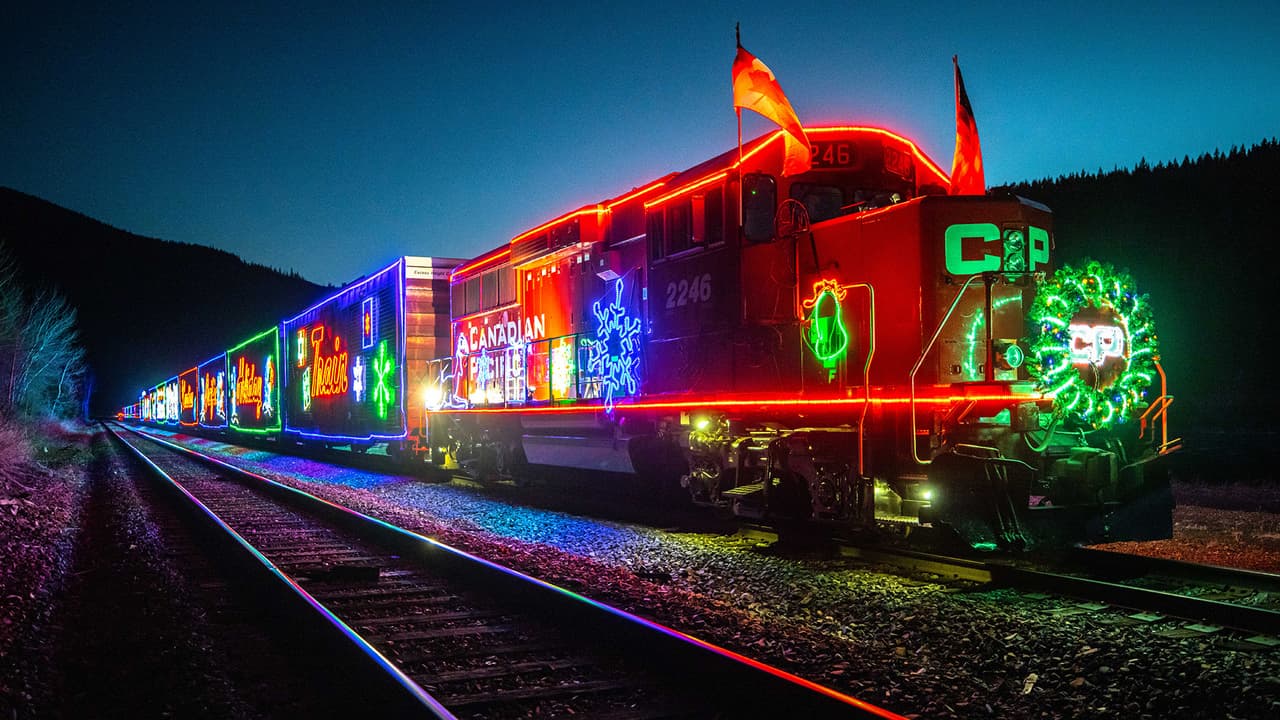 Última parada del tren navideño de Canadian Pacific en el área de Chicago: así puedes verlo
