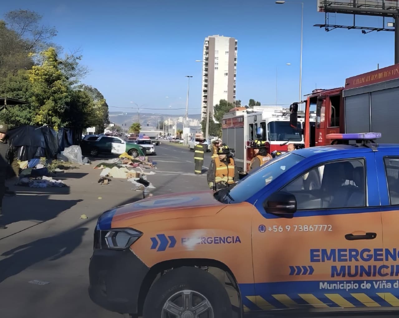 Un conductor atropella y mata a seis personas en una feria de Viña del Mar