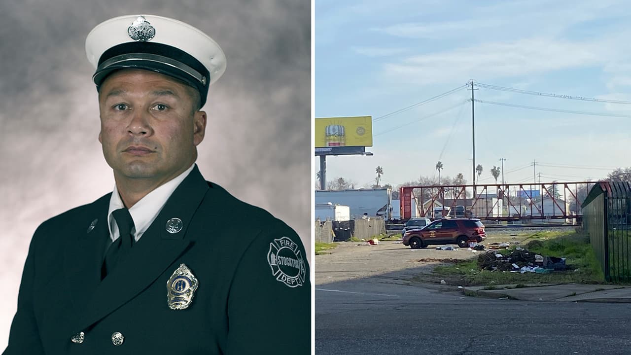 Bombero hispano que respondió a incendio en Stockton es baleado mortalmente