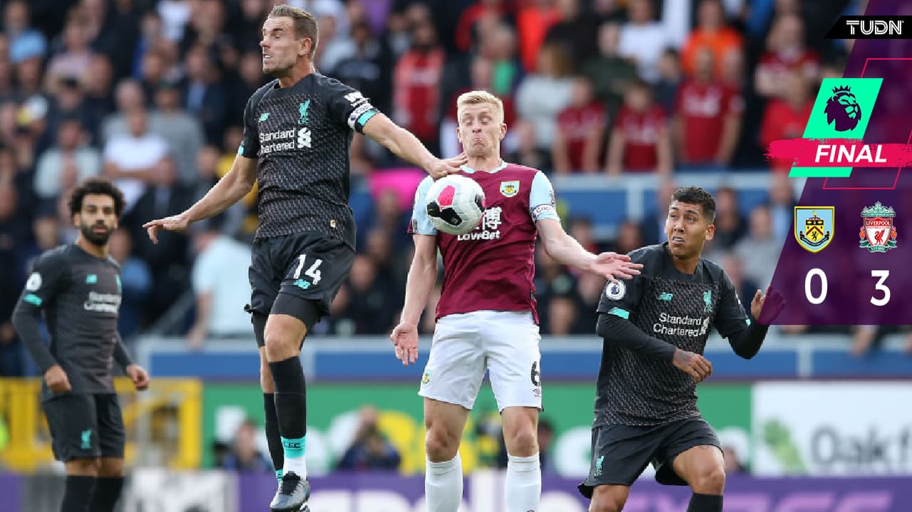 Liverpool golea al Burnley con gran actuación de Firmino