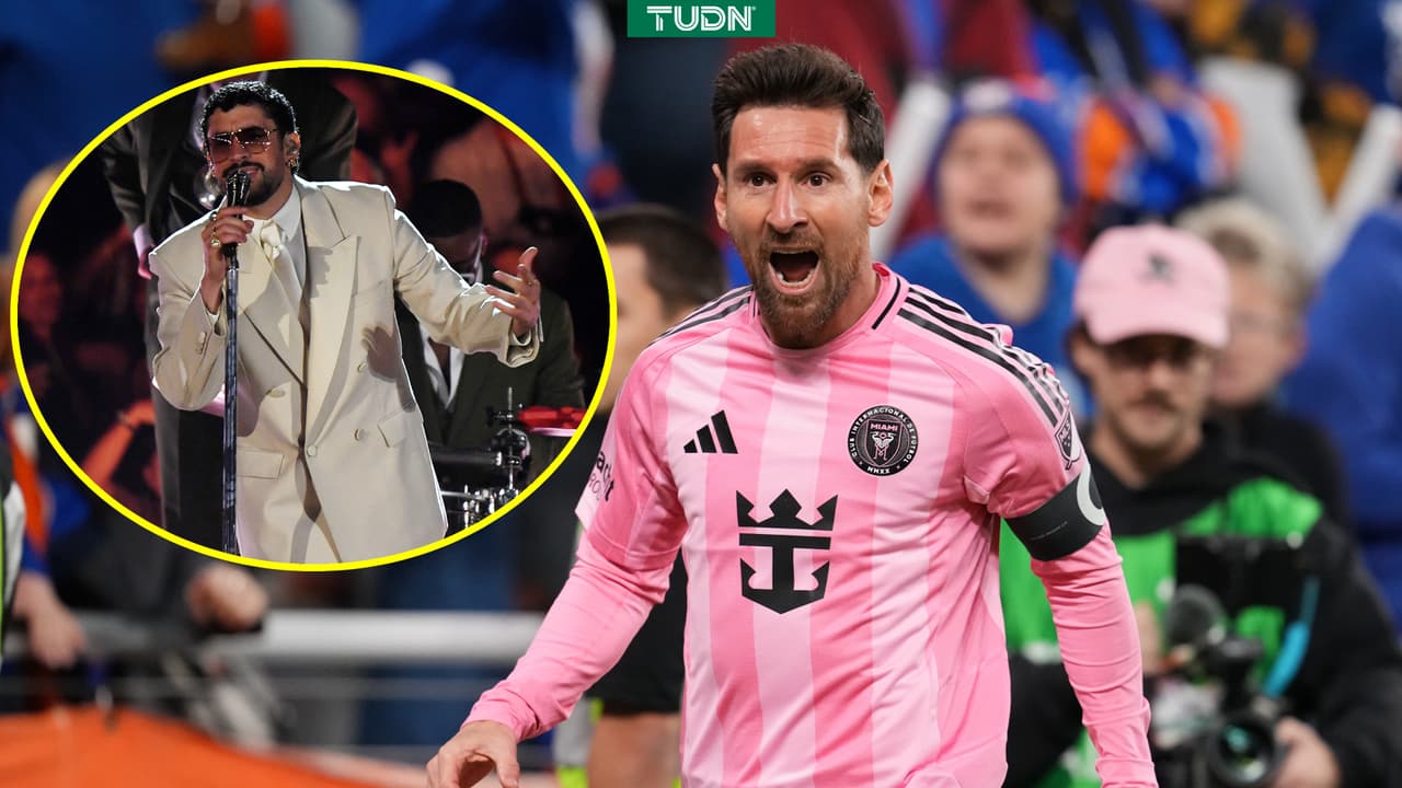 Bad Bunny motiva a Messi antes de cada juego en la MLS