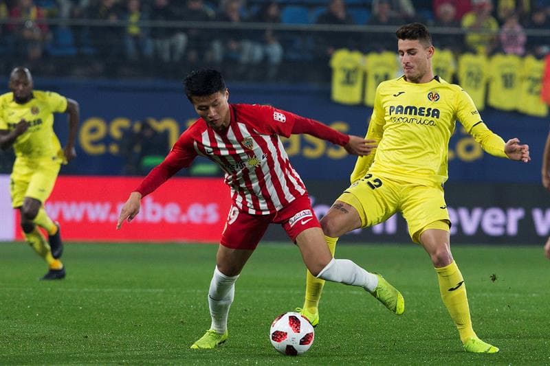 La goleada fue contundente para darle el cupo al equipo del mexicano Miguel Layún a los octavos de final de la Copa del Rey.