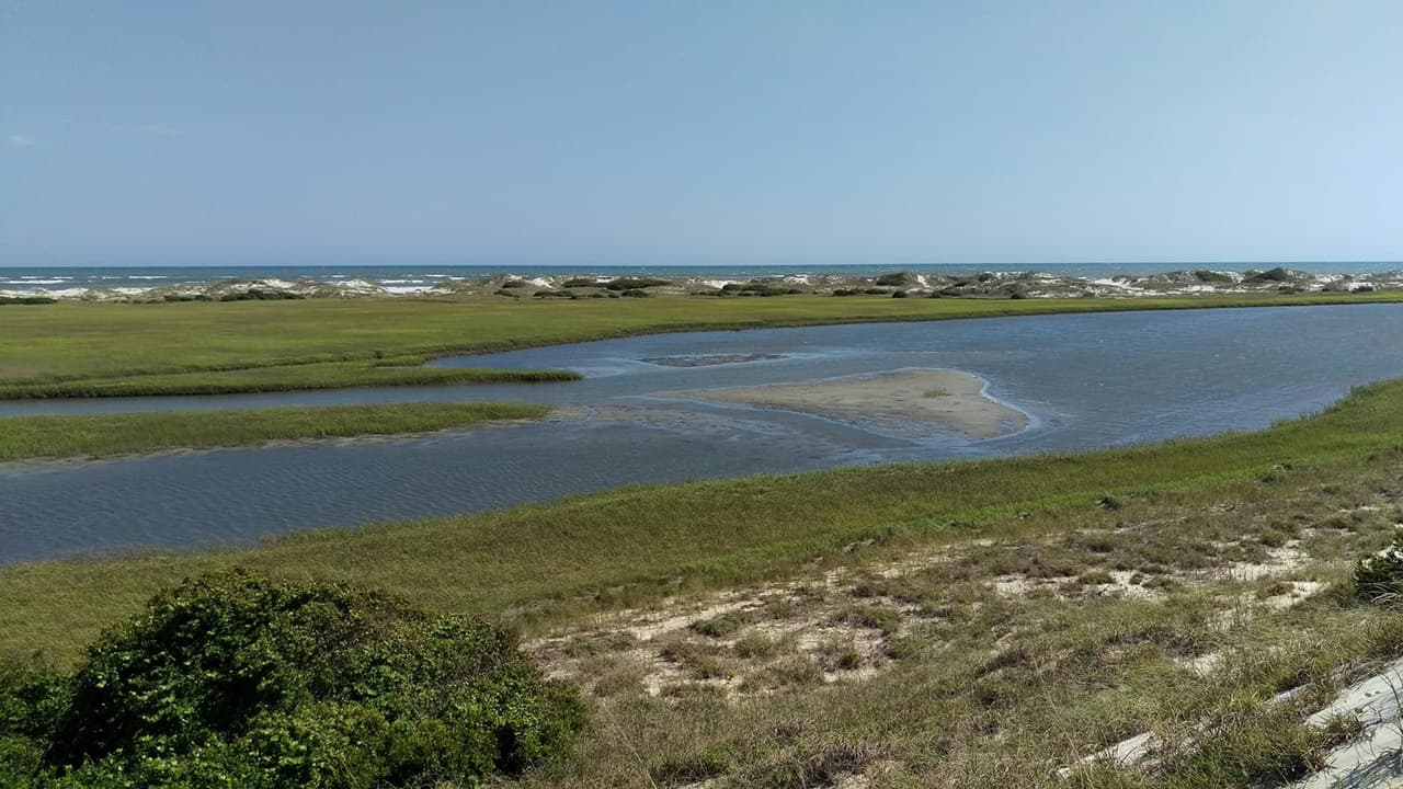 <b><a href="https://www.ncparks.gov/state-parks/hammocks-beach-state-park">Hammocks Beach State Park</a></b> se encuentra en el 
<b><a href="https://goo.gl/maps/MN6eAS9ZMfocjsbAA">1572 Hammock Beach Road, en Swansboro</a></b>, a unas dos horas y media al suroeste de Raleigh.