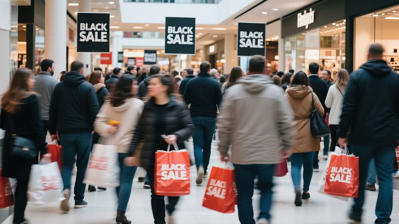 <h3 class="cms-H3-H3">Por qué existen estos días de compras </h3>Black Friday nació como 
<b>un día de ofertas que daba inicio a la temporada navideña.</b> Con el tiempo se convirtió en una jornada masiva que combina 
<b>filas largas, rebajas agresivas y un ambiente que mezcla emoción y cansancio</b>.
<br>El origen del nombre tiene varias explicaciones: una
<b> lo asocia al tráfico caótico del día posterior a Acción de Gracias. </b>
<br>Otra habla 
<b>del paso de números rojos a números negros en las cuentas de las tiendas cuando arrancaban las ventas fuertes</b>.
<br>Cyber Monday 
<b>surgió en 2005 para impulsar las compras por internet</b>. 
<br>Nació como una estrategia de las tiendas en línea y hoy 
<b>es la versión digital del Black Friday.</b>