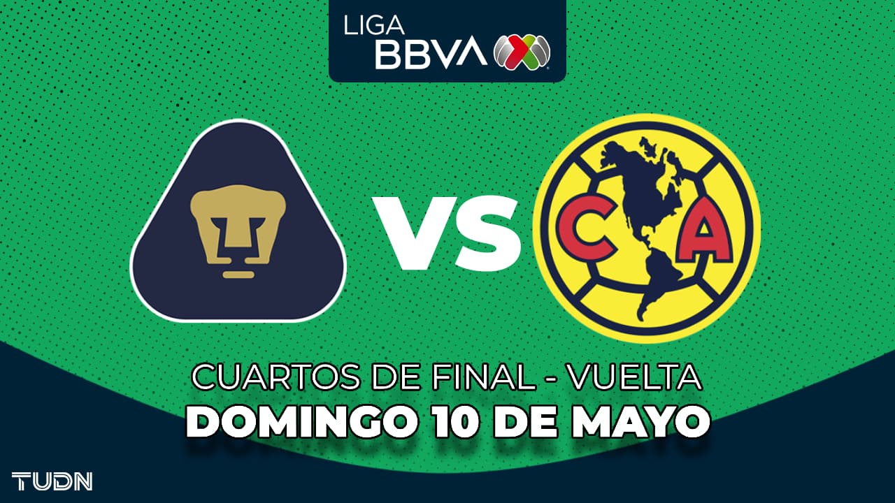 Pumas vs. América: Dónde ver la Vuelta de Cuartos de Final de la Liguilla Clausura 2026