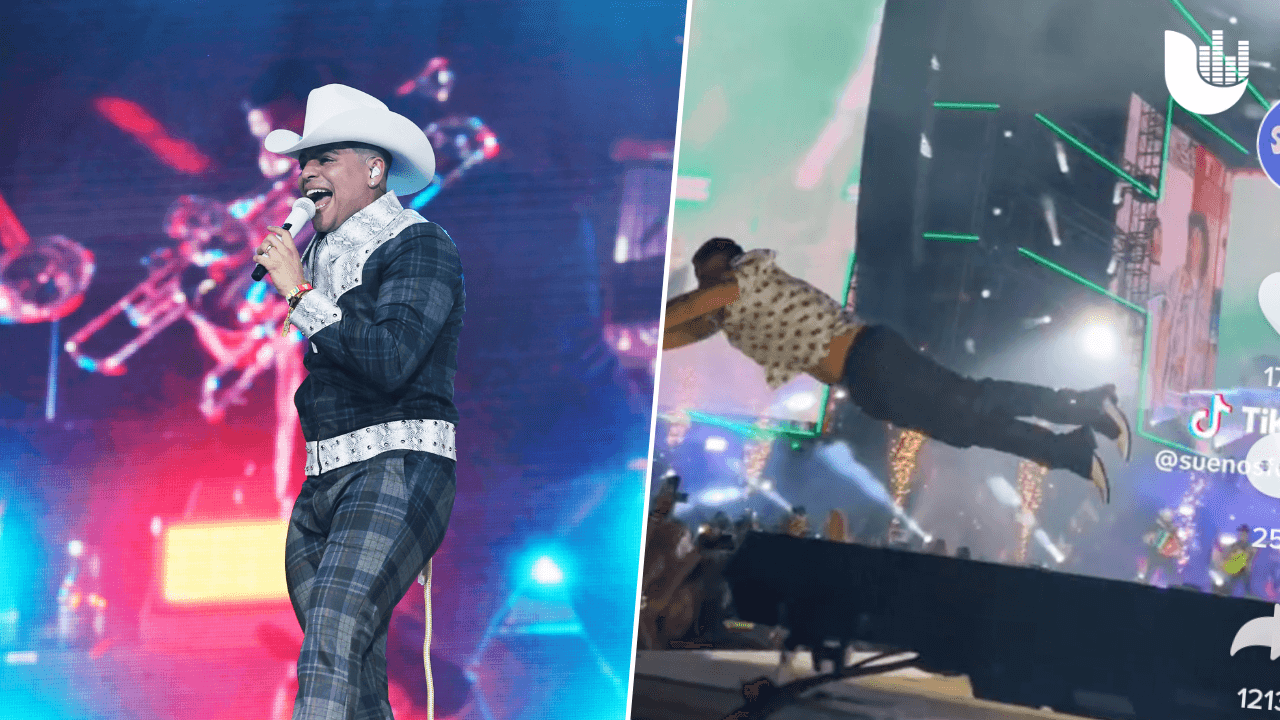 EN FOTOS: Eduin Caz y otros famosos que han sufrido caídas en el escenario