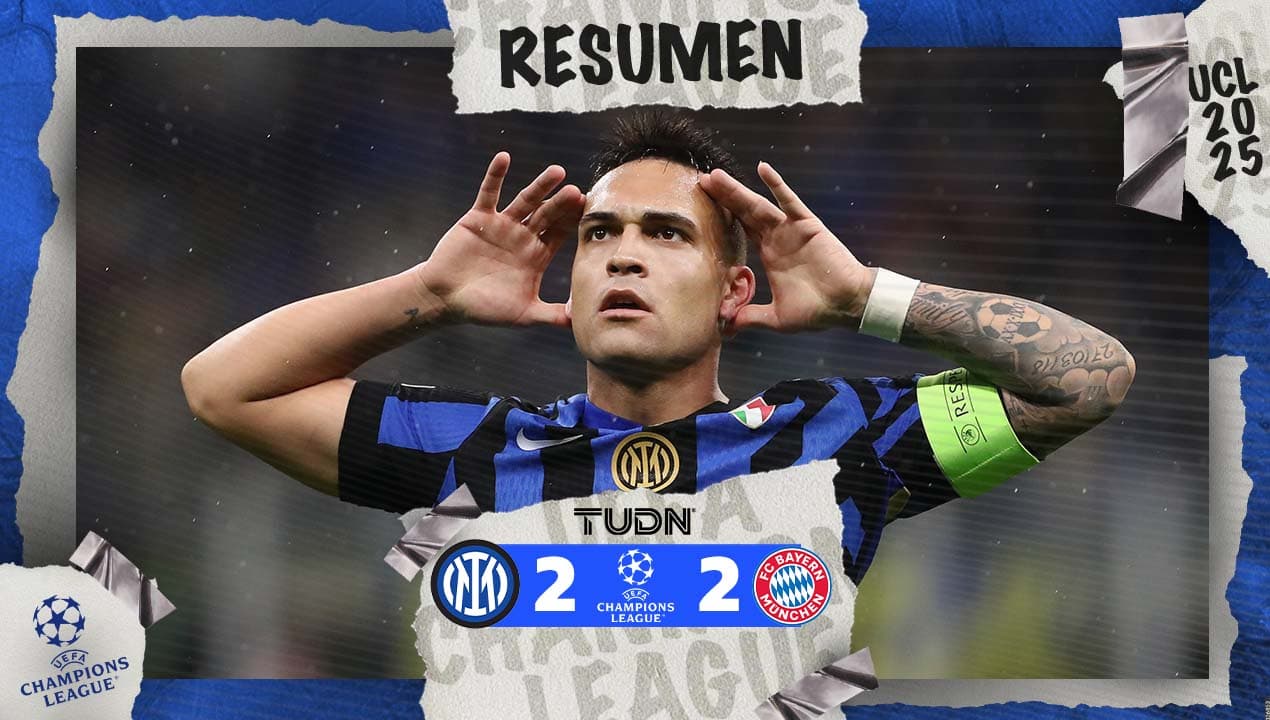 Inter elimina al Bayern para enfrentar a Barcelona en las Semifinales de Champions League