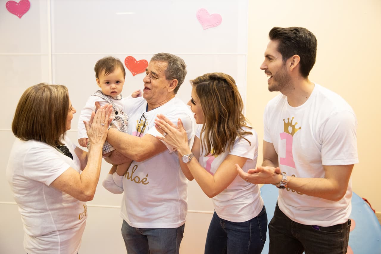 Esta es la primera fiesta que le toca organizar a Carolina para su hija y fue un éxito de principio a fin.