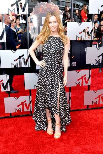 Leslie Mann, estrella de "The Other Woman", muy linda en la alfombra. Mira aquí los videos más chismosos.