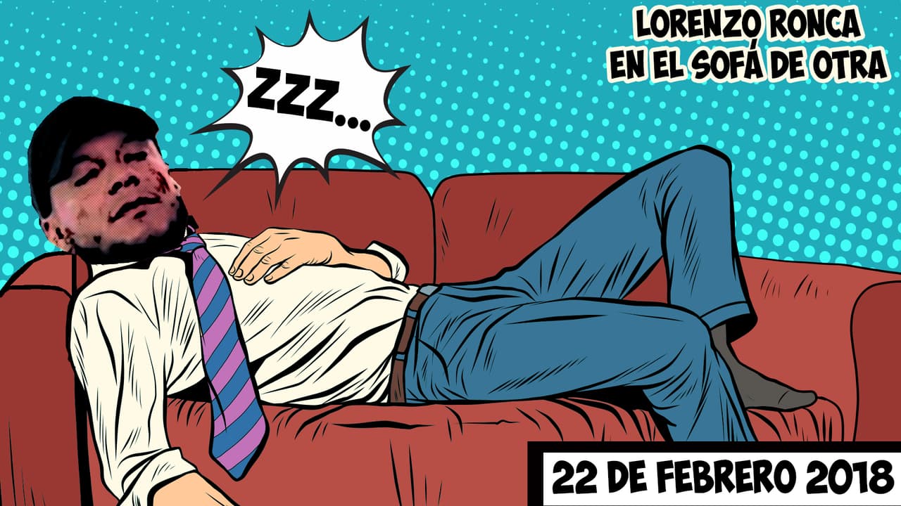 Nueve días después de afirmar que estaba borracho de amor por Chiquis, 
<b>Lorenzo duerme en el sofá de la casa de su exesposa</b> Claudia Galván y madre de su hija Victoria, en Texas. El pasado 20 de abril Claudia divulga el vídeo en Instagram, donde su ex aparece roncando sobre los cojines de su sala, en medio de la batalla pública con Chiquis y Lorenzo.