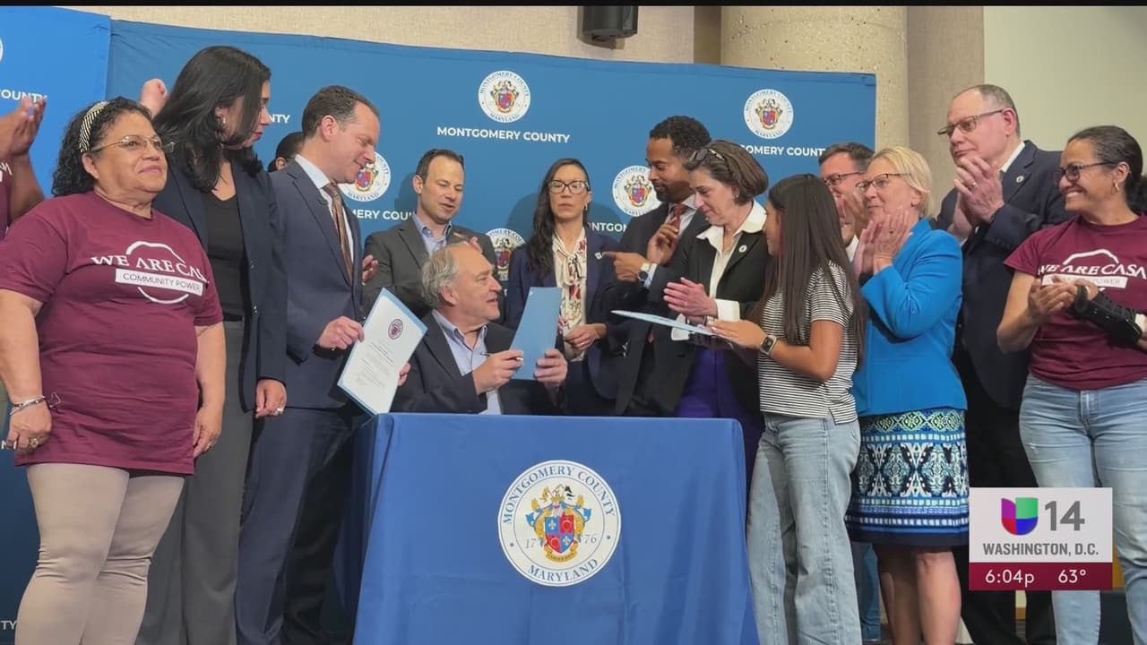 "Como condado ya estamos haciendo algo", Montgomery aprueba leyes proinmigrantes
