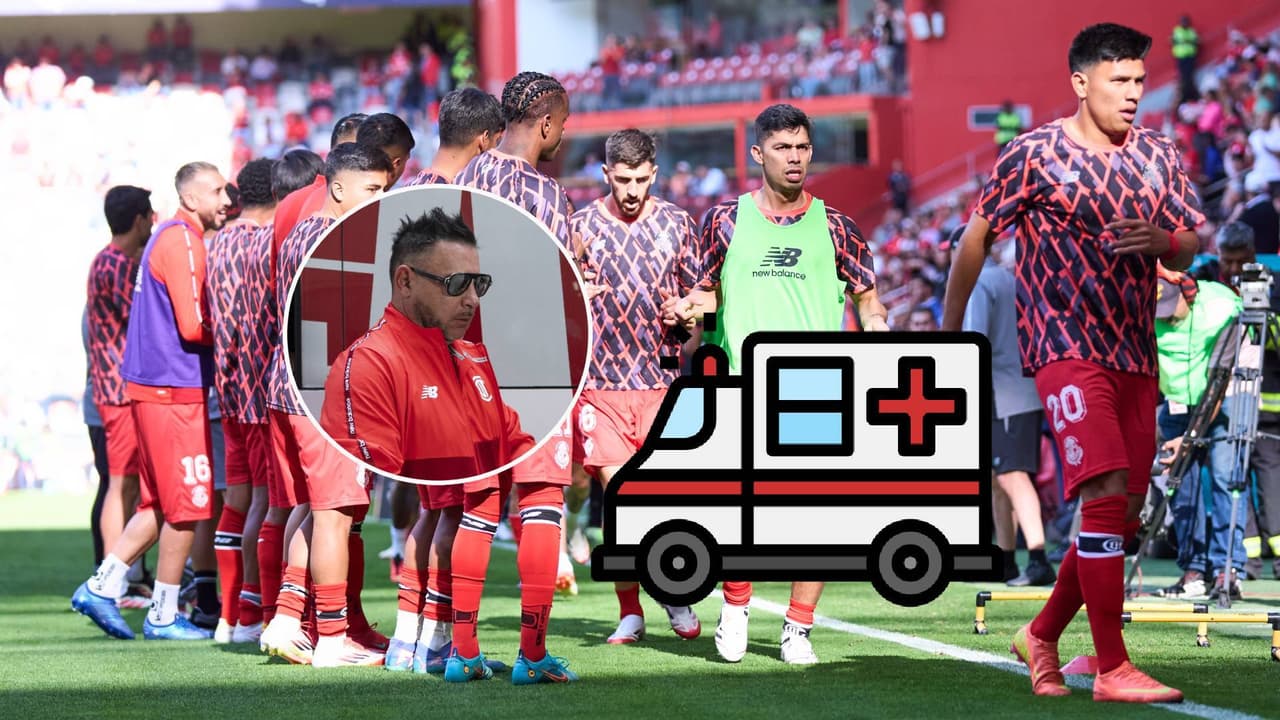 Toluca presenta bajas clave en la Fecha 13 y en la recta final del torneo