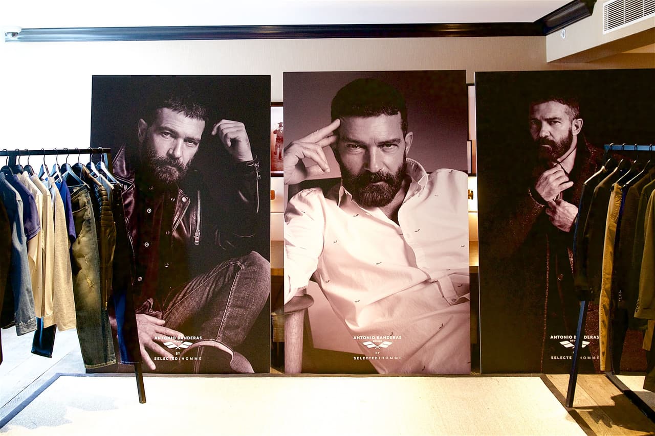 Tres bellos retratos que acompañan su nueva línea.