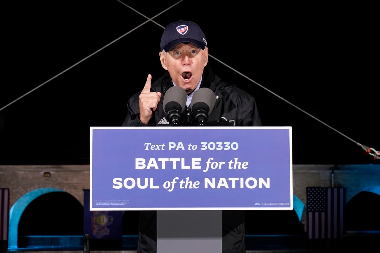 La campaña llegó a su fin y el exvicepresidente se concentró en los estados claves para tratar de obtener la victoria. En las últimas horas antes de la fecha electoral estuvo en Pensilvania, Georgia, y Florida. 
<br>