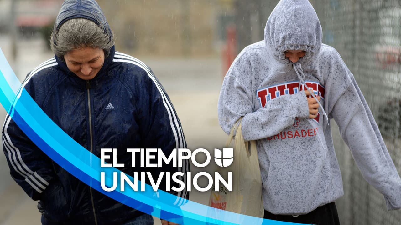 Actualización del tiempo: Viernes con áreas de lluvia, alguna tormenta y descenso de temperaturas