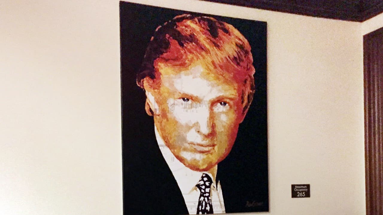 Así encontré el cuadro de $10,000 que Trump compró con donaciones para caridad