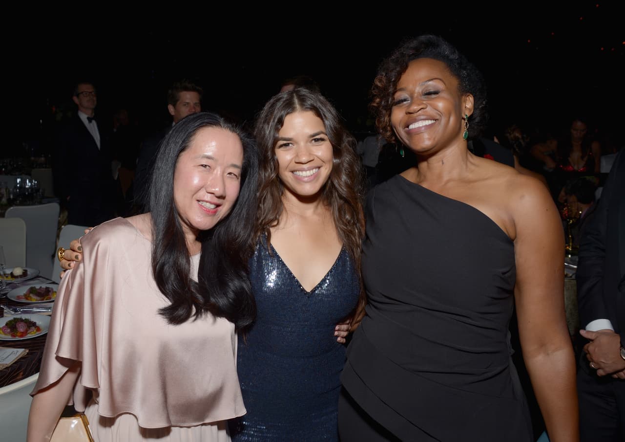 Grace Wu, America Ferrera y Pearlena Igbokwe como buenas BFF's.