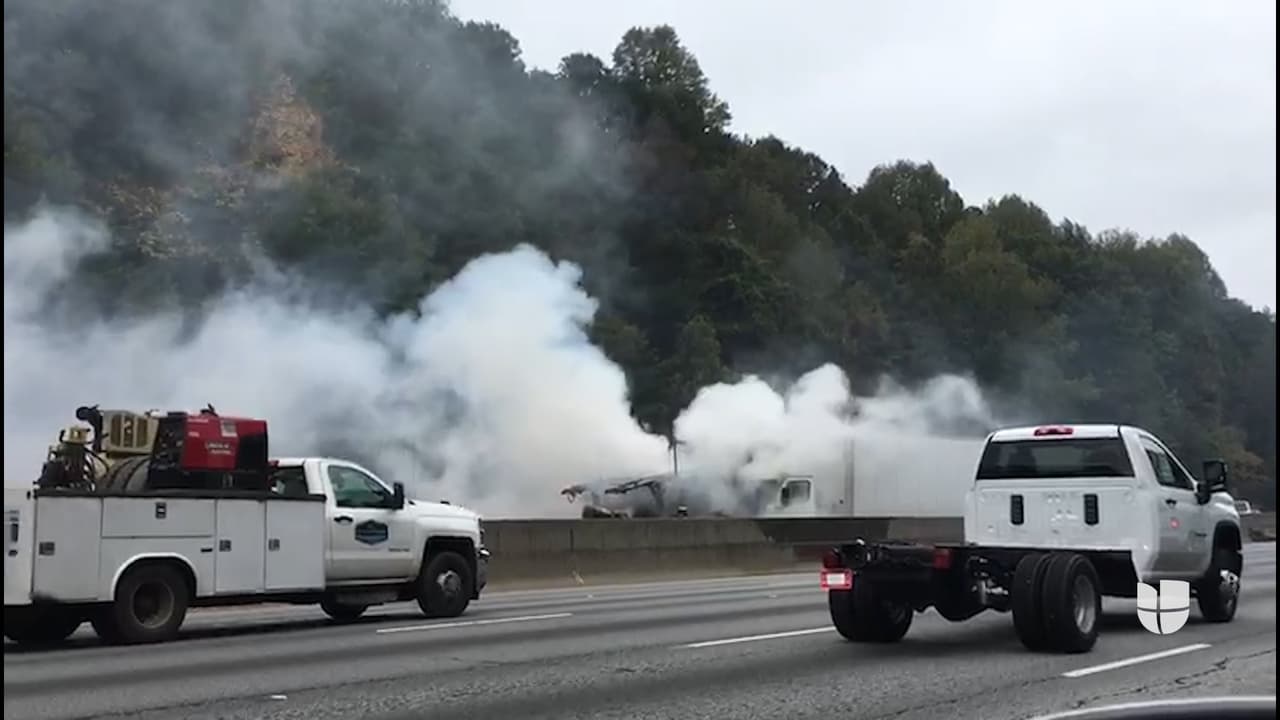 El incidente ocurrió en la I-285 en sentido oeste a la altura de la salida 30 que conduce a Chamblee Dunwoody Road.