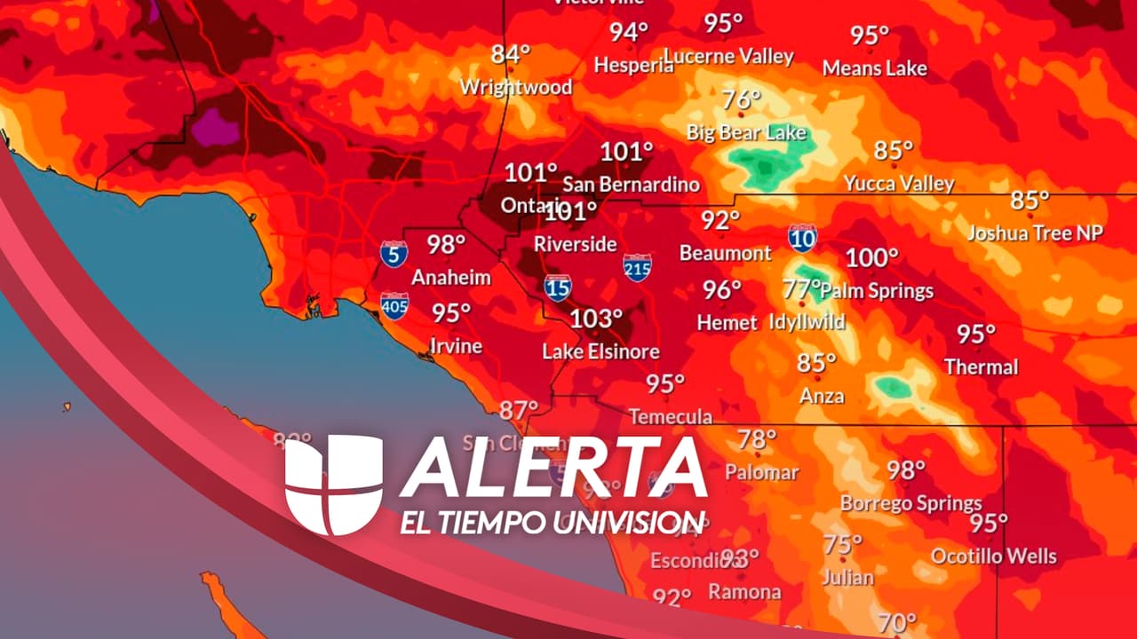 Extienden Alerta Flex por ola de calor extremo en el sur de California 