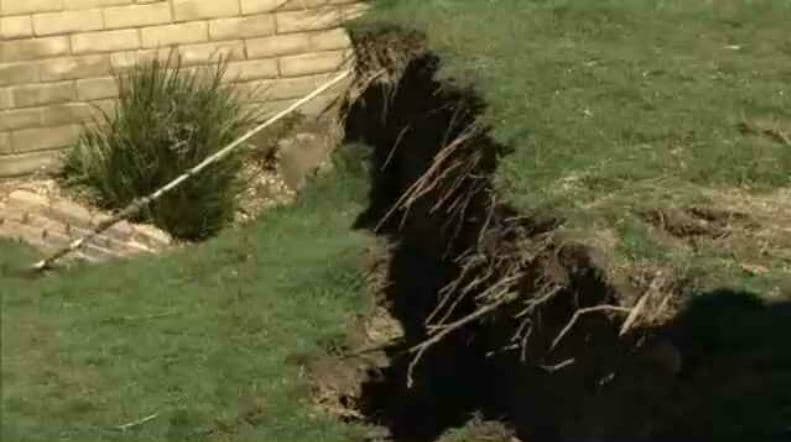 Los estudios buscan además determinar las reponsabilidades en cuanto a los daños estructurales en las propiedades del área.