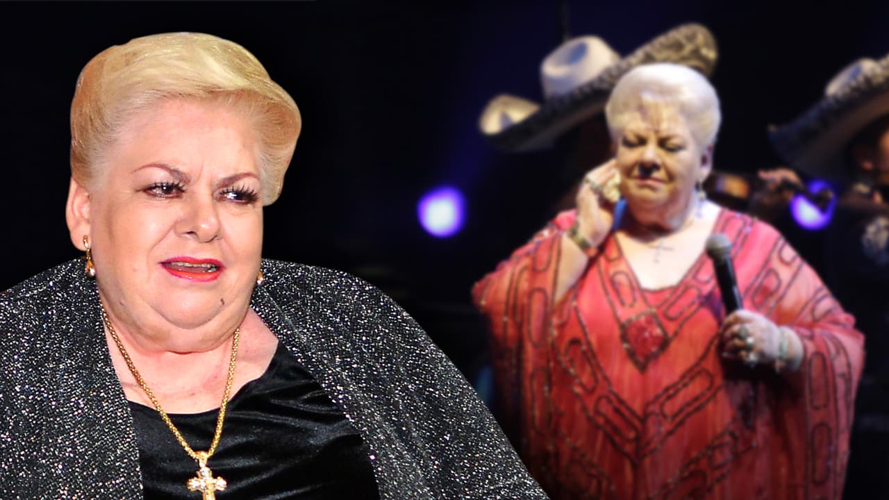 Paquita la del Barrio llegó a su segundo show tras salir del hospital y no pudo cantar