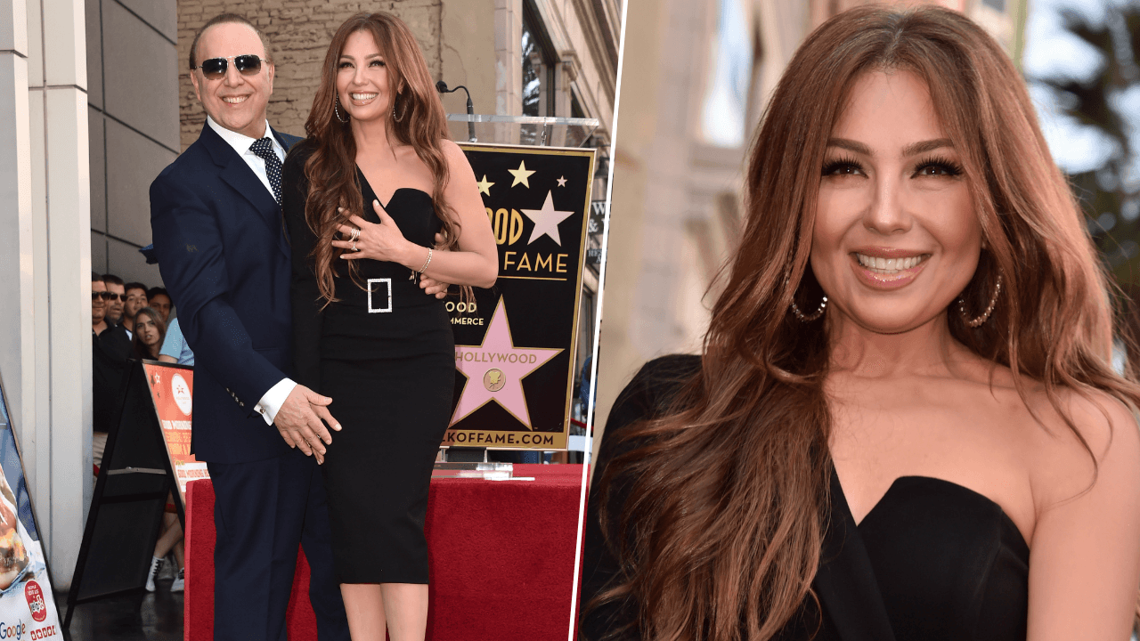 <b>Thalia:</b> La mexicana es una de las celebridades latinas más grandes de los Estados Unidos. La reina de TikTok recibió su estrella en 2013